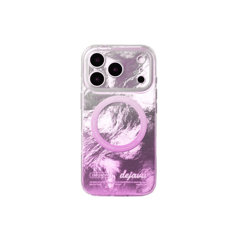 cas:pace 25S/S MagSafe対応「dejavu」携帯ケース - pink - cas:pace 殼空間